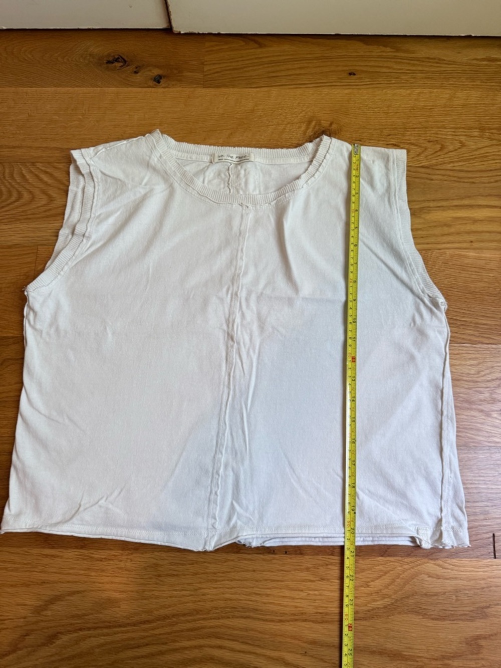 We The Free White Tank Top - Picture 2 of 4